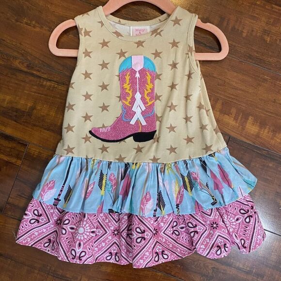 Molly & Millie Boot Dress Size 18 Months - Picture 3 of 3